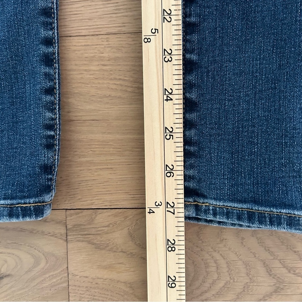 AG Adriano Goldschmied Super Skinny Legging Ankle Jean Patch Denim Blue Size 26R - Picture 9 of 14